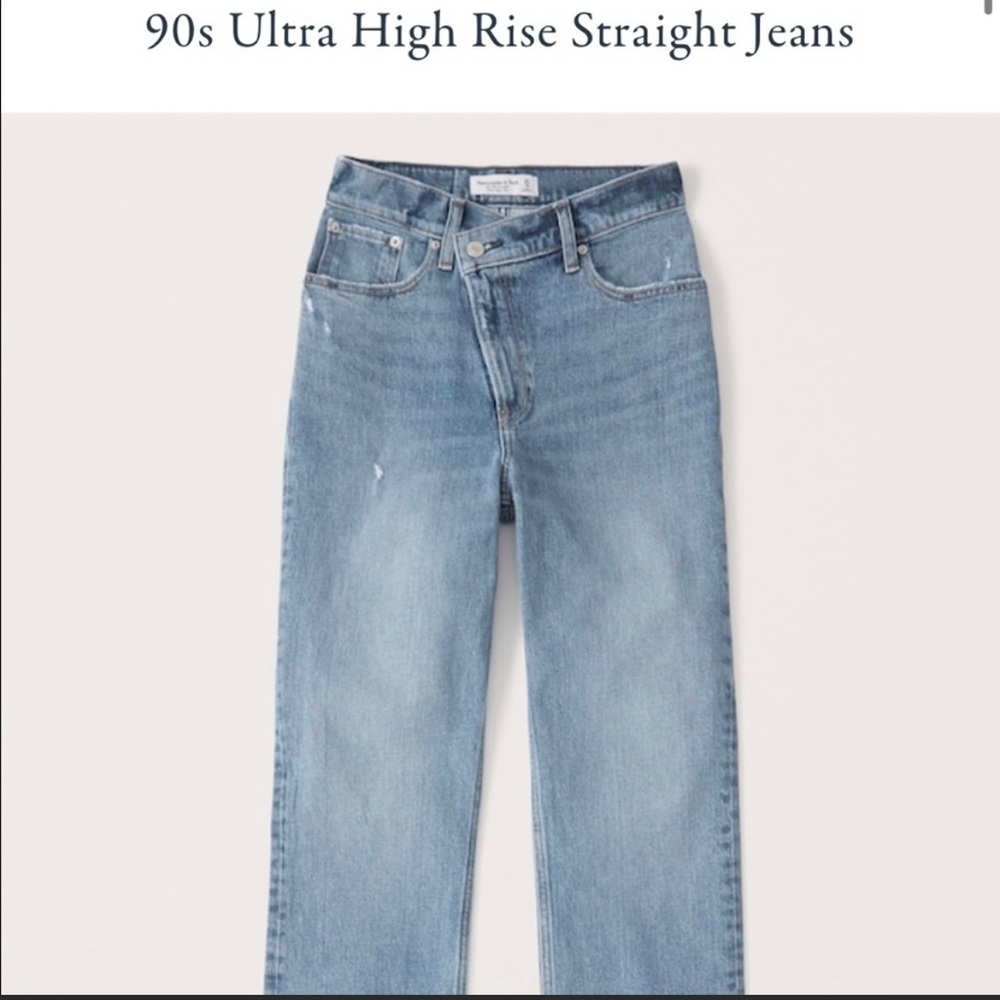 90s straight Abercrombie jeans